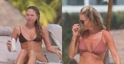 Odziana w bikini 52-letnia Kate Moss wygrzewa się z 23-letnią córką na plaży w Tulum (FOTO)