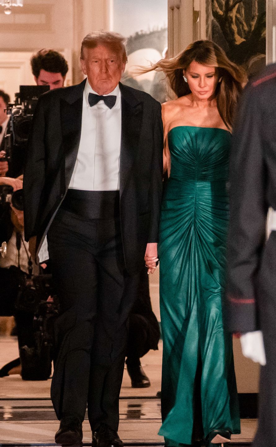 Donald i Melania Trumpowie