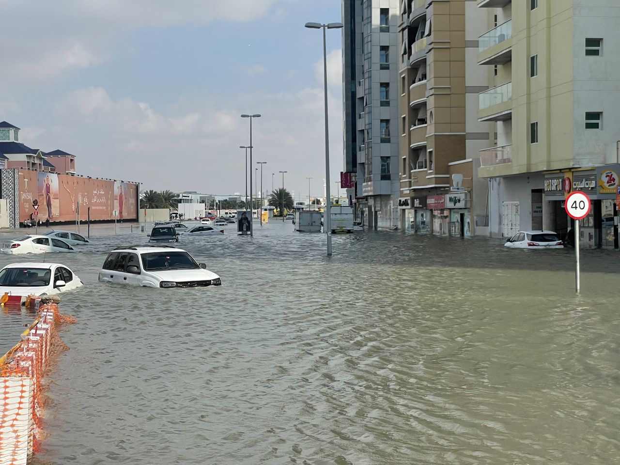 Torrential storms hit Dubai, causing city-wide chaos and trapping residents