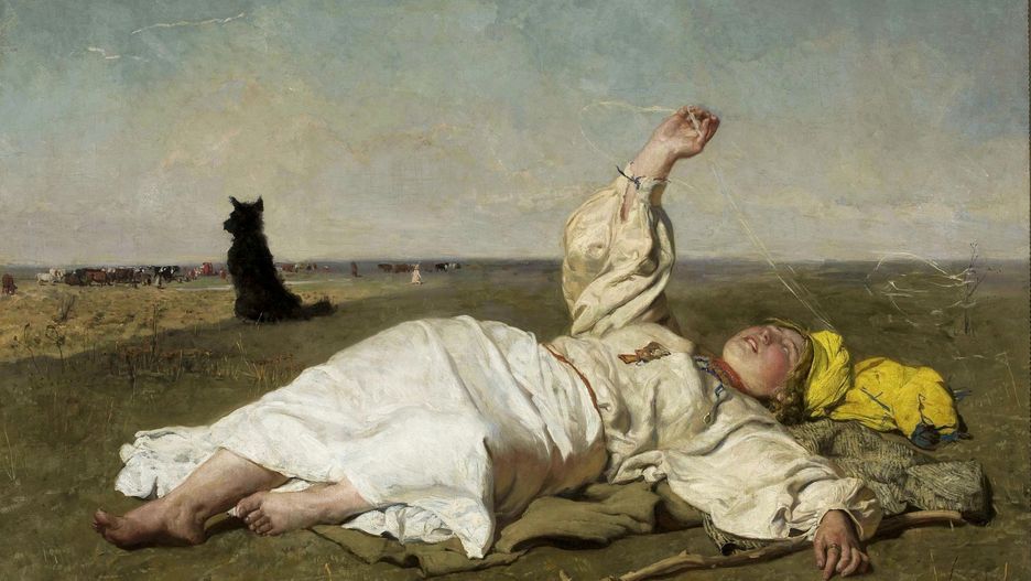 Babie lato, 1875, Chełmoński