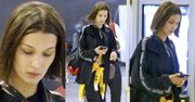 Bella Hadid z gołym brzuchem i w nowej fryzurze