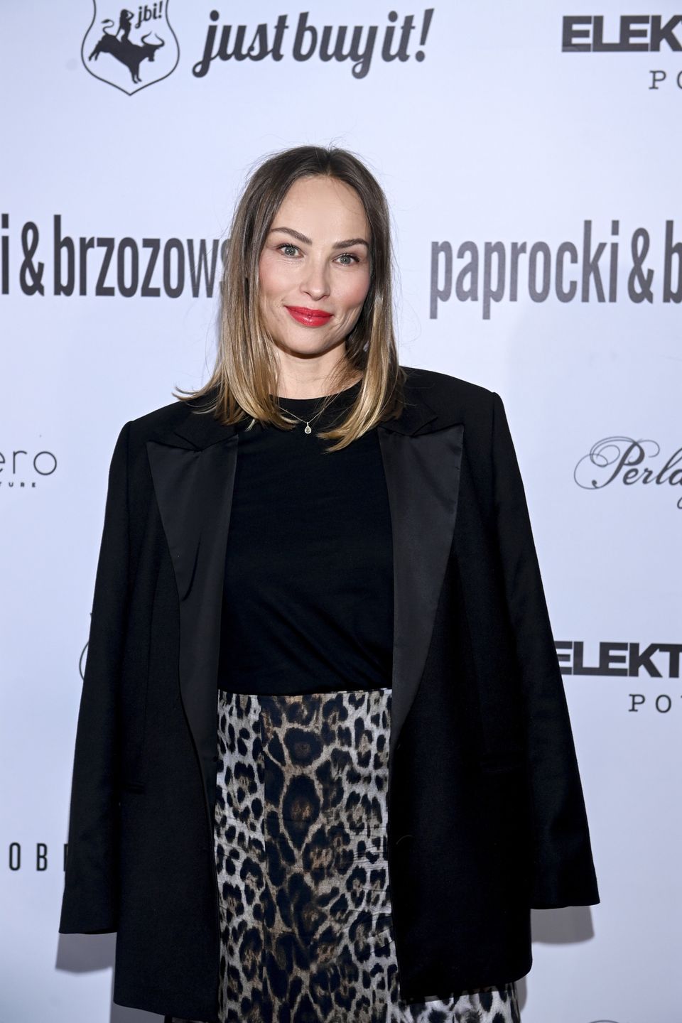 Weronika Książkiewicz na pokazie Paprocki & Brzozowski 