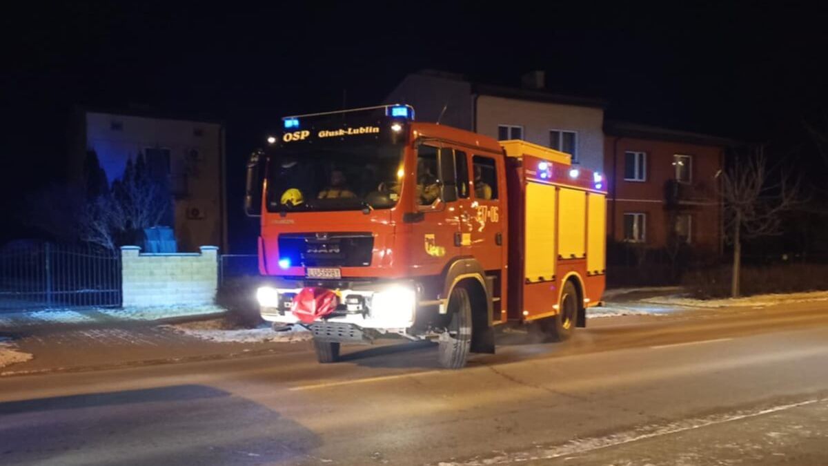 Wóz strażacki OSP Głusk