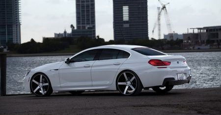BMW Serii 6 Gran Coupé z felgami Vossen VVS-CV3 – opon nie stwierdzono [wideo]