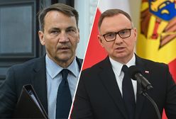 "Uprzejmie informuję". Sikorski uderza w Dudę po szokujących słowach