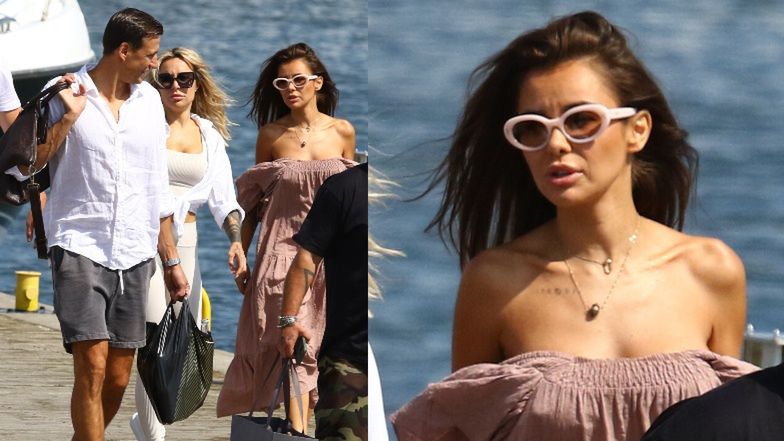 Sopockie aniołki: Blanka Lipińska, Jarosław Bieniuk i Natalia Siwiec BALUJĄ na jachcie