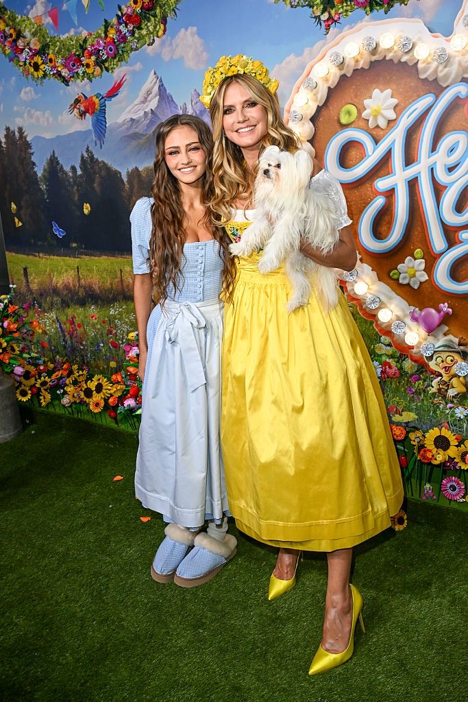 Heidi Klum i Leni Klum