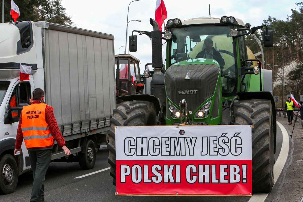 Protest rolników na polsko-niemieckiej granicy w Świecku/ Zdj. ilustracyjne