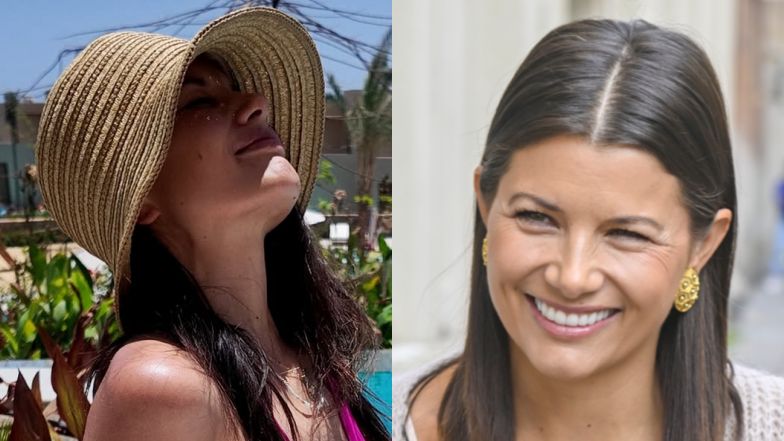 Agnieszka Sienkiewicz w bikini rozprawia nad swoim wiekiem