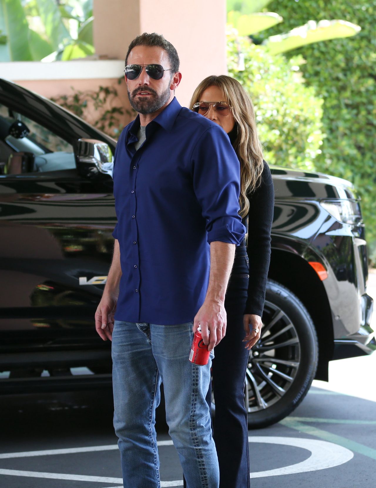 LOS ANGELES, CA - SEPTEMBER 14: Ben Affleck and Jennifer Lopez are seen on September 14, 2024 in Los Angeles, California.  (Photo by Bellocqimages/Bauer-Griffin/GC Images)