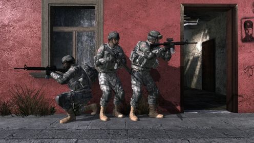 Porcja świeżych screenów z America's Army 3 1
