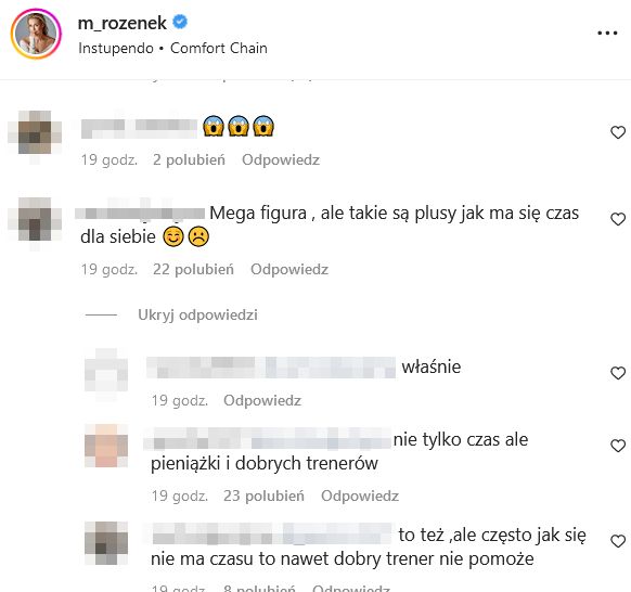 Bitwa na argumenty pod postem Małgorzaty Rozenek