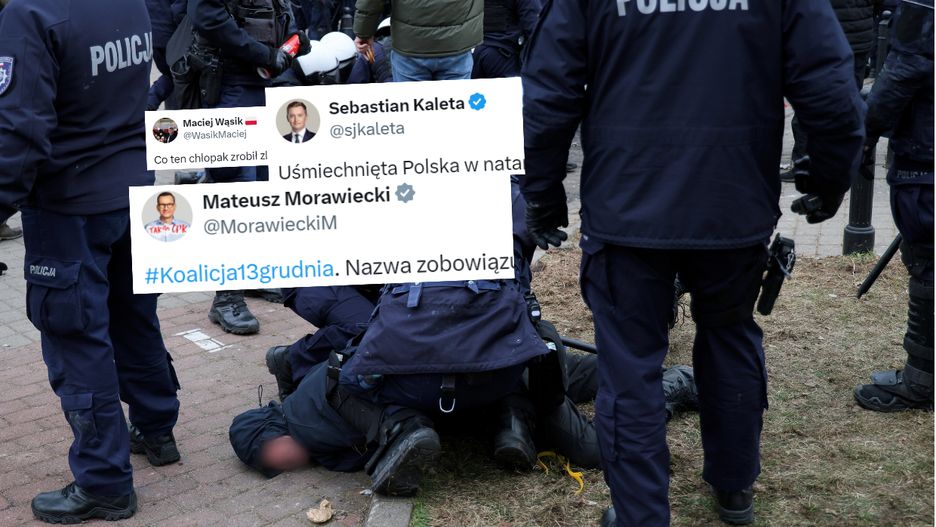 Politycy PiS oburzeni zachowaniem policji podczas protestu rolników