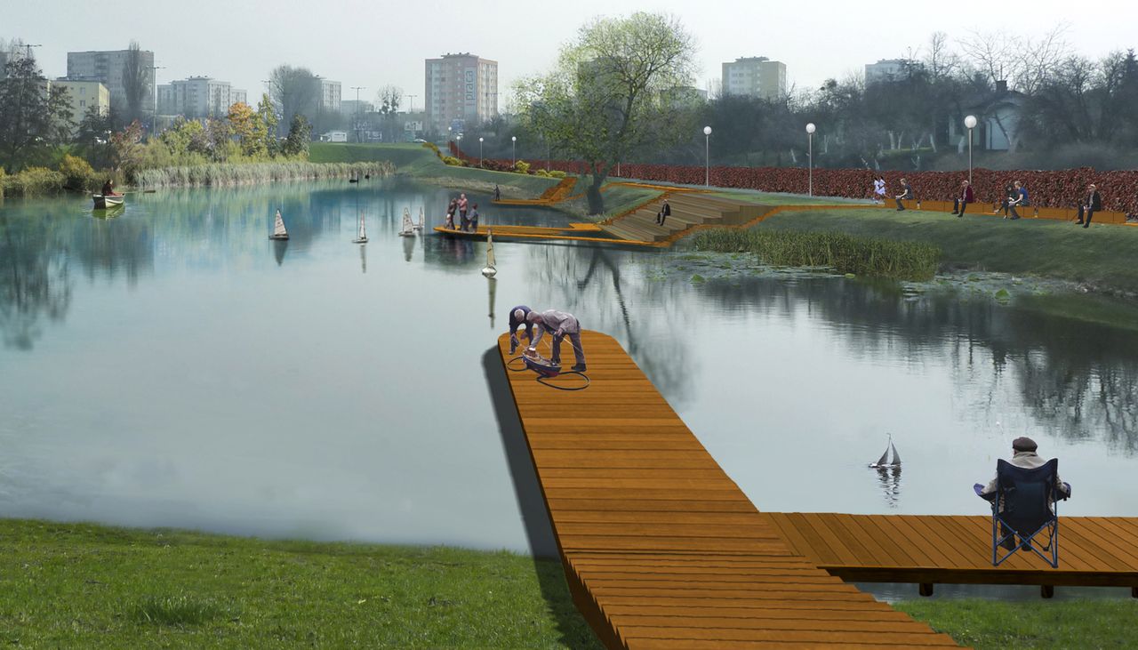 Kaszownik jak FEnIKS z popiołów – staw stanie się miejscem relaksu i wypoczynku