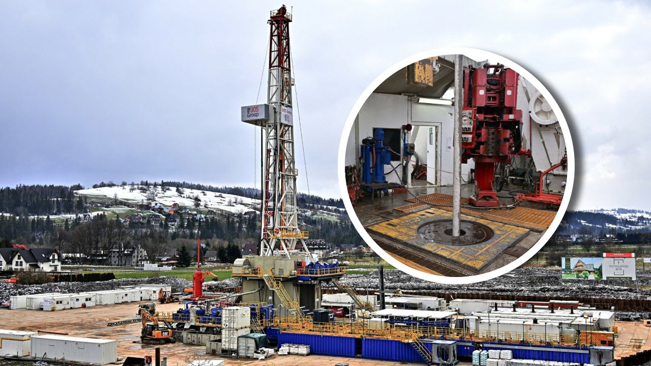 Odwiert geotermalny w Szaflarach ma obecnie ok. 5 km