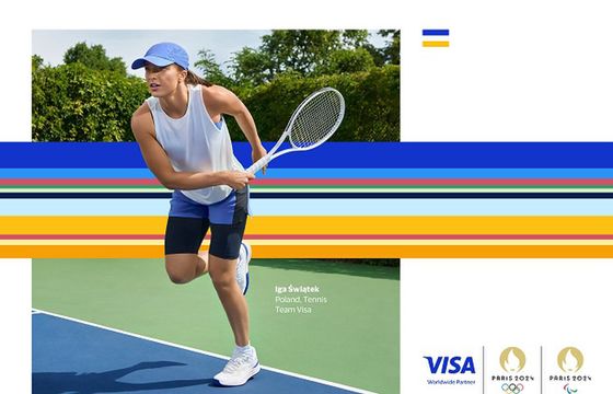 Iga Świątek globalną ambasadorką Visa