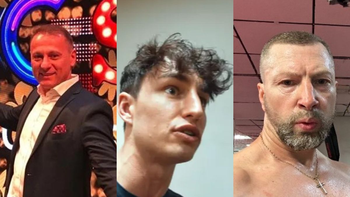 Na zdjęciu: Piotr Świerczewski, Marcin Dubiel, Daro Lew