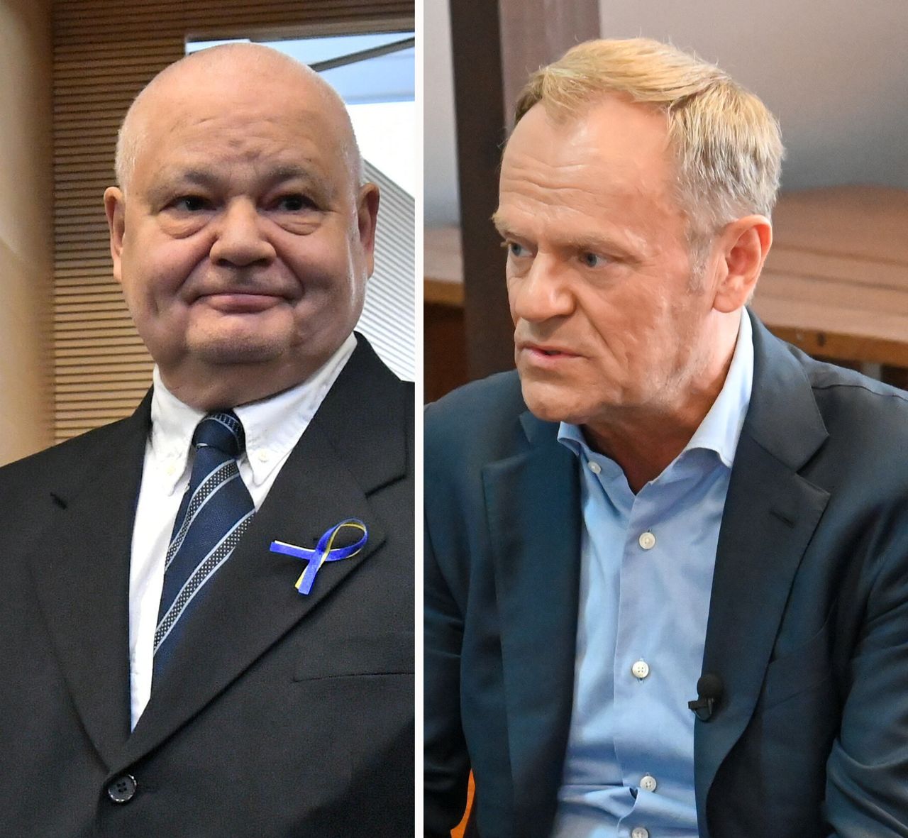 Adam Glapiński i Donald Tusk 