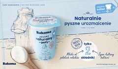 H2O Creative wygrała przetarg na obsługę marki Bakoma Gęsty Naturalny