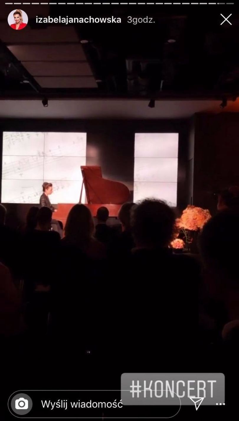 Izabela Janachowska wybrała się na recital