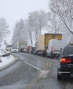 Zakopianka była zablokowana. Korek miał wiele kilometrów