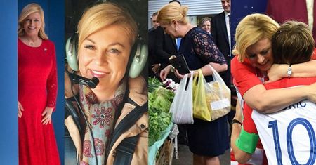 Prezydent Chorwacji Kolinda Grabar-Kitarović została obwołana najgorętszą polityk mundialu! Słusznie? (ZDJĘCIA)