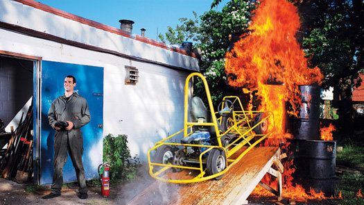 Gokart kamikadze - nie rób tego sam [wideo] 1