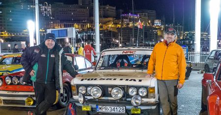Polska załoga z wysoką pozycją na mecie 20. Historycznego Rajdu Monte Carlo