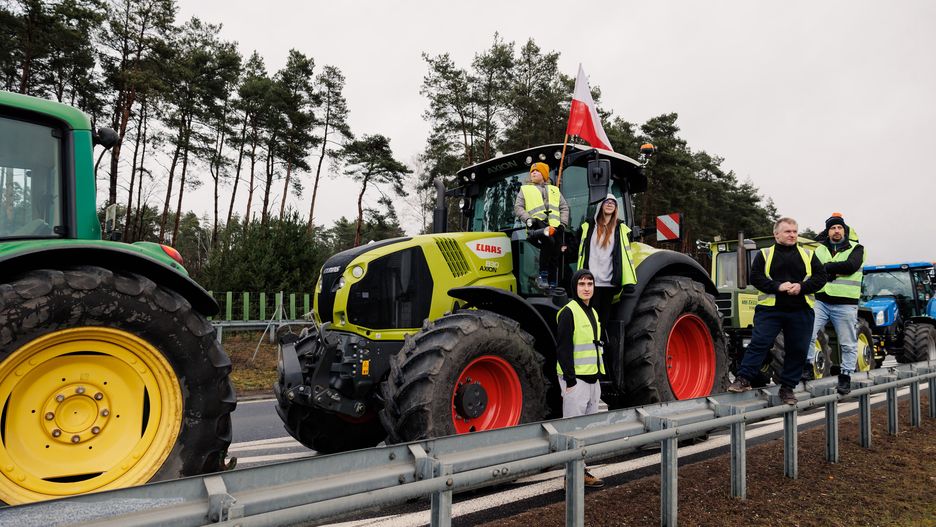 Protest rolników. Zdjęcie ilustracyjne
