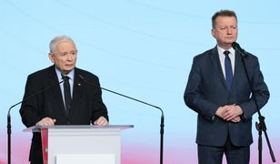 Zareagował po pytaniu. Błaszczak zwrócił się do dziennikarki