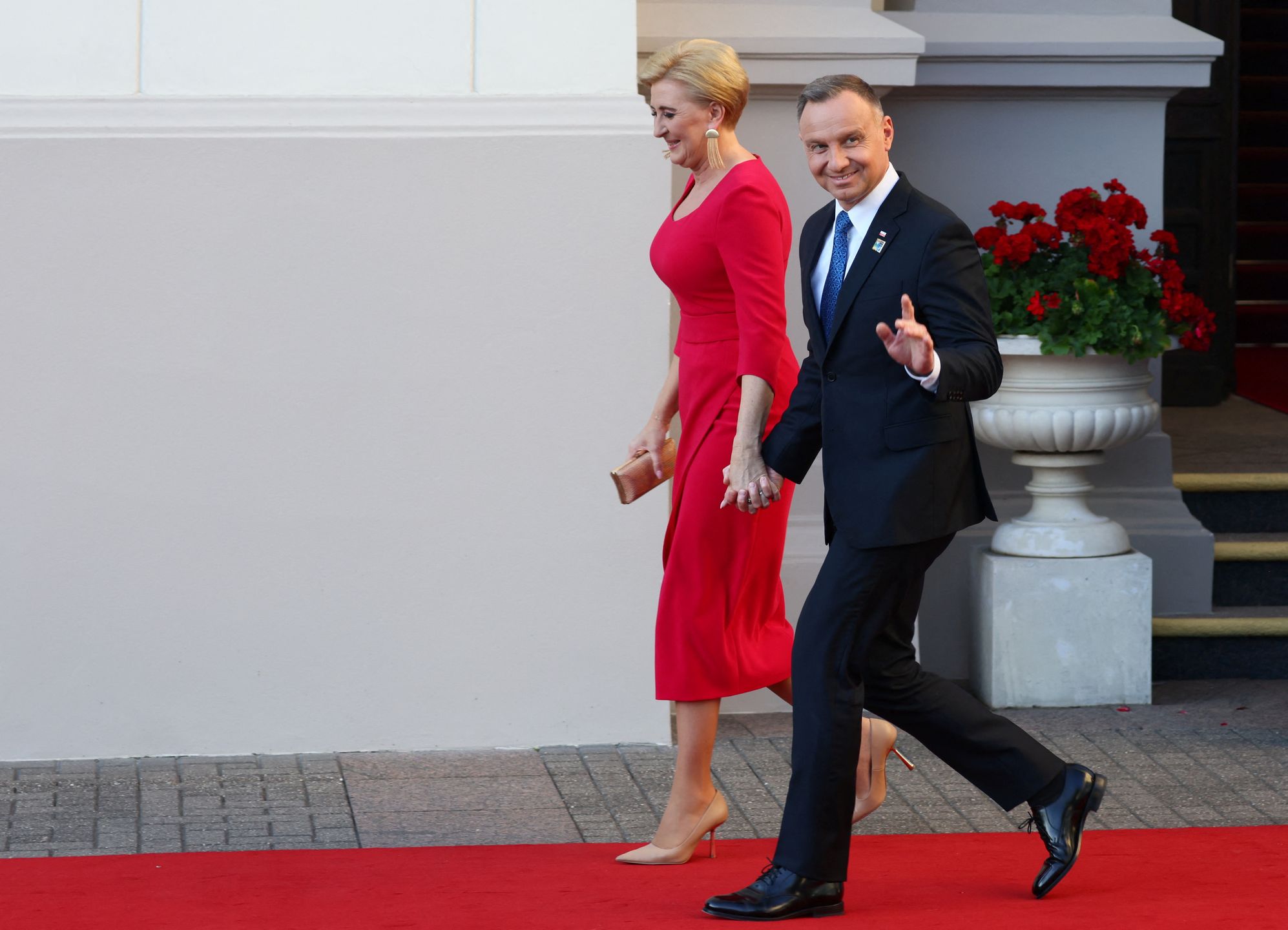 Andrzej i Agata Dudowie