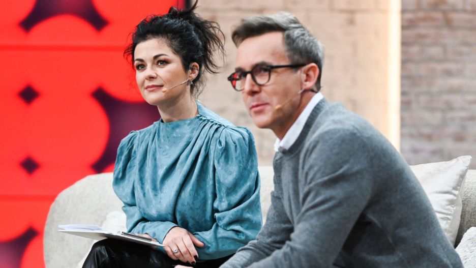 Katarzyna Cichopek i Maciej Kurzajewski w "Pytaniu na śniadanie"