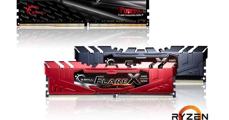 Pamięci G.Skill Fortis i Flare X specjalnie dla AMD Ryzen