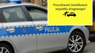 Potrącił 42-latkę i uciekł. Policja szuka świadków wypadku