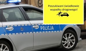 Potrącił 42-latkę i uciekł. Policja szuka świadków wypadku