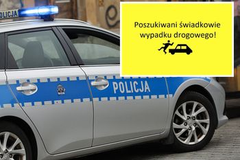 Potrącił 42-latkę i uciekł. Policja szuka świadków wypadku