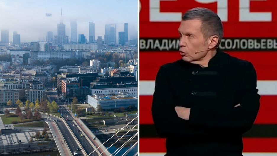 Absurd o Warszawie w telewizji z Rosji
