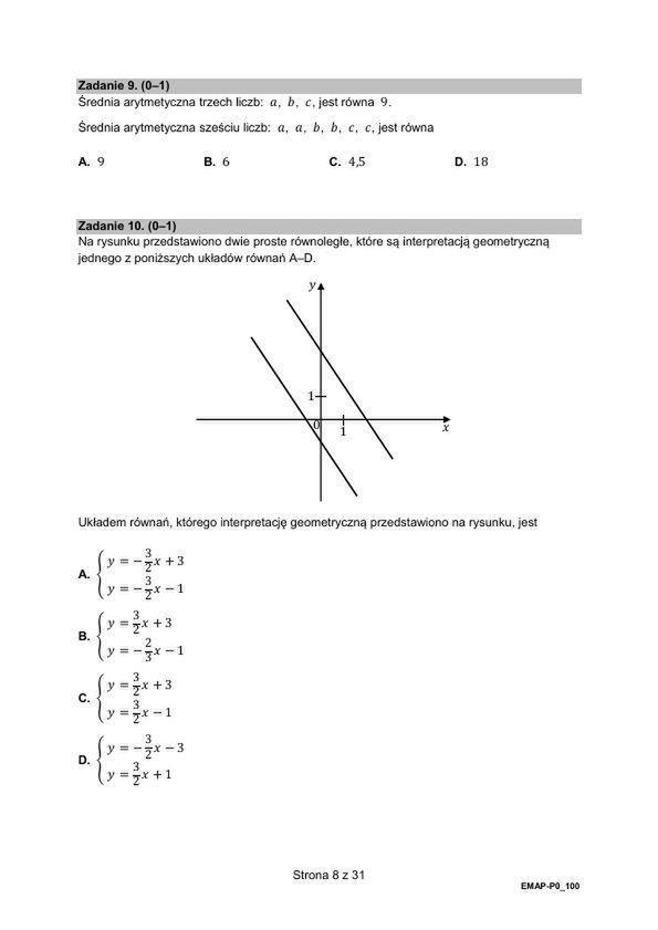 Matura 2024. Arkusze CKE. Matematyka w formule 2015