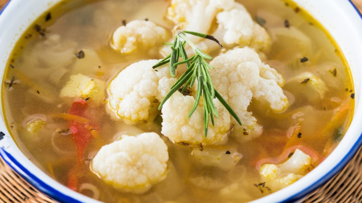 Zupa kalafiorowa na rosole