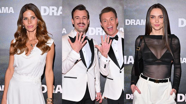 Gwiazdy na premierze filmu "Drama"