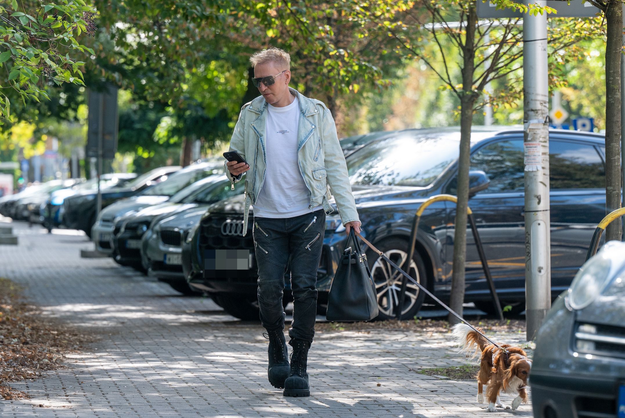 Krzysztof Gojdź przyłapany w Warszawie