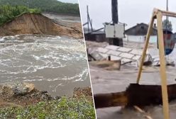 Zerwanie tamy w Rosji. "Woda wszystko zabiera. Wszystko!"