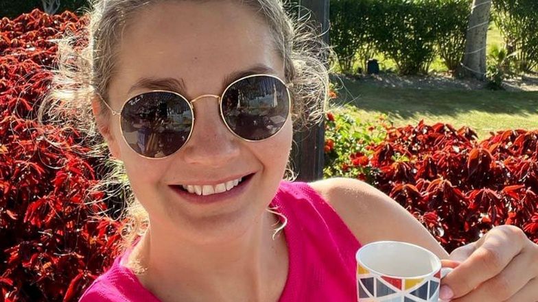 Małgorzata Socha spędza czas z dziećmi w Hiszpanii