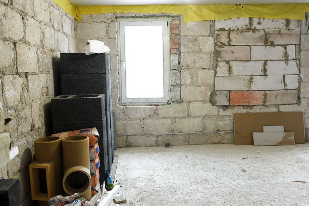 Wnętrze domu państwa Hemann przez interwencją ekipy programu „Nasz nowy dom”