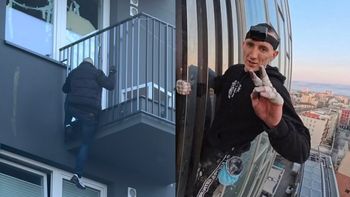 Wszedł na steama Łatwoganga przez balkon Okazuje się, że to ZNANY MIEJSKI WSPINACZ