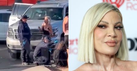 Tori Spelling miała poważny wypadek drogowy. W aucie wiozła SIEDMIORO DZIECI: "Zawieziono ich do szpitala w trzech karetkach"
