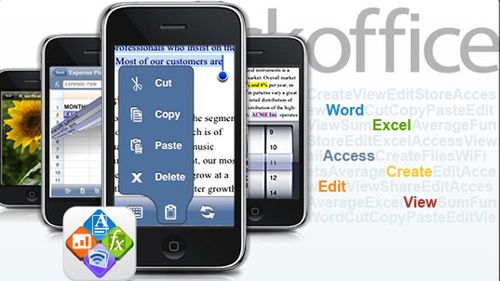 Jest iPhone QuickOffice 1.1.0 w AppStore 1