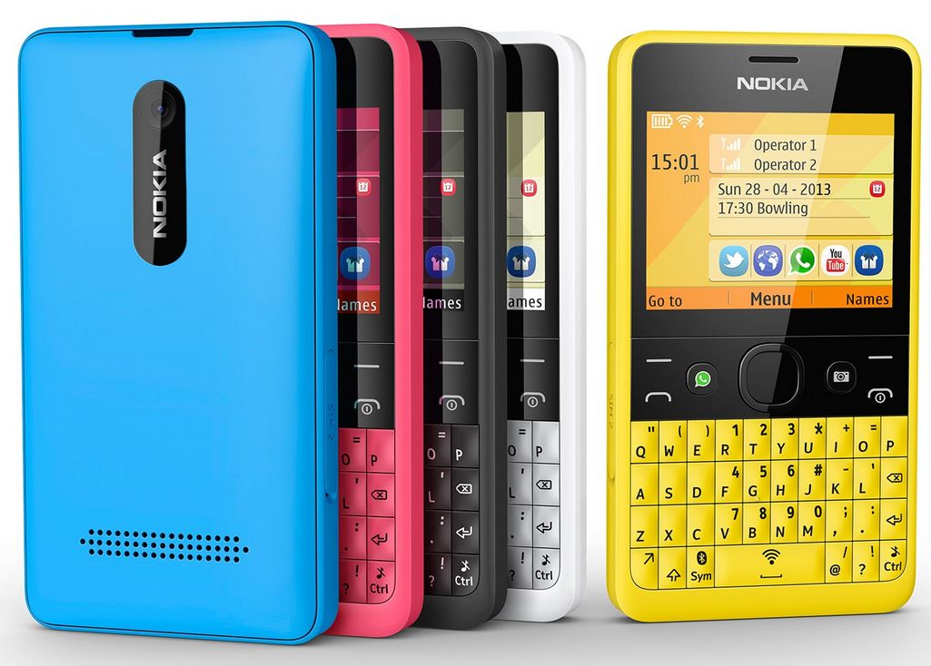 Nokia Asha 210 w kilku kolorach i bardzo niskiej cenie