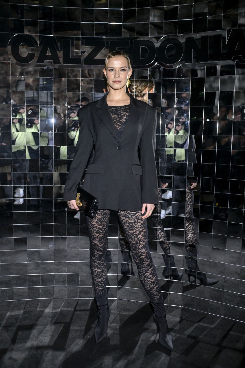 Zuza Kołodziejczyk na evencie marki Calzedonia