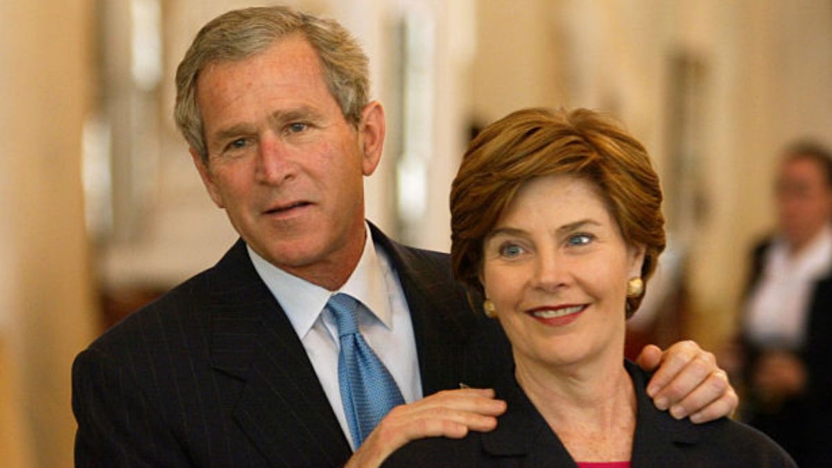 George W. Bush i Laura Bush